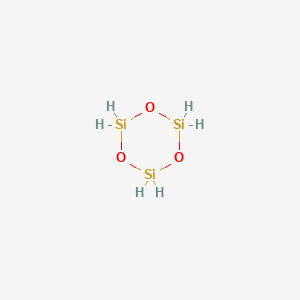 molecular formula H6O3Si3 B1260393 环三硅氧烷 