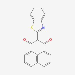 2-(1,3-Benzothiazol-2-yl)-1H-phenalene-1,3(2H)-dione