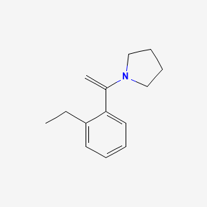 1-[1-(2-ethylphenyl)ethenyl]Pyrrolidine