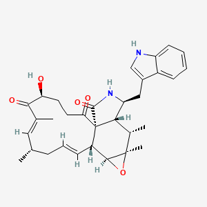 molecular formula C32H38N2O5 B1260424 Chaetoglobosin F 