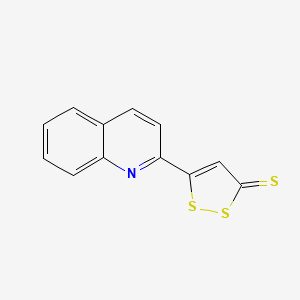 5-(Quinolin-2-yl)-3H-1,2-dithiole-3-thione