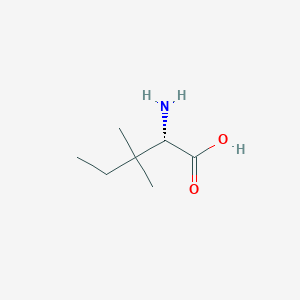 molecular formula C7H15NO2 B1260428 3-methyl-L-alloisoleucine 