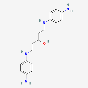 1,5-Bis(4-aminoanilino)pentan-3-ol