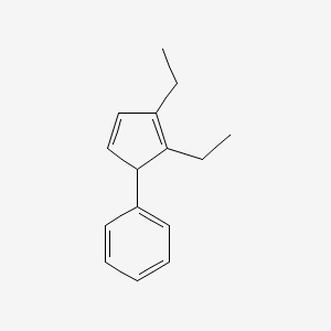 (2,3-Diethylcyclopenta-2,4-dien-1-yl)benzene