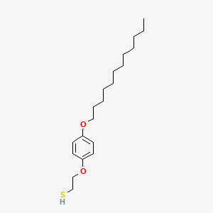 2-[4-(Dodecyloxy)phenoxy]ethane-1-thiol