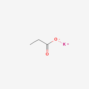 molecular formula C3H5KO2 B1260437 Potassium propionate CAS No. 327-62-8