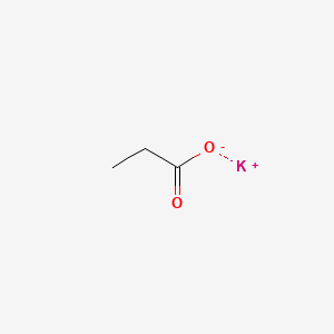 molecular formula C3H5KO2 B1260437 Propionato de potasio CAS No. 327-62-8