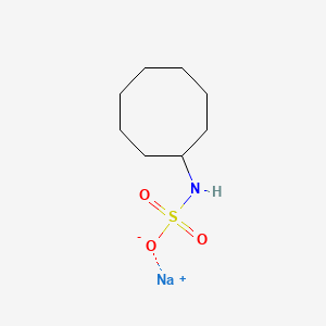 molecular formula C8H16NNaO3S B1260441 Cyclooctylsulfamate CAS No. 41088-18-0