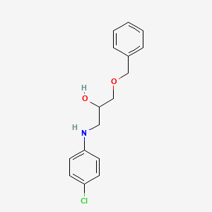 1-(Benzyloxy)-3-(4-chloroanilino)propan-2-ol