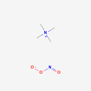 molecular formula C4H12N2O3 B1260470 Tetramethylammonium peroxynitrite CAS No. 157167-78-7