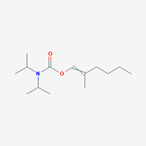 2-Methylhex-1-en-1-yl dipropan-2-ylcarbamate