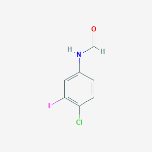 N-(4-Chloro-3-iodophenyl)formamide