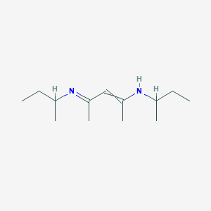 (4E)-N-(Butan-2-yl)-4-[(butan-2-yl)imino]pent-2-en-2-amine