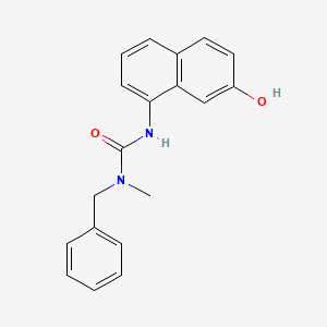 1-Benzyl-3-(7-hydroxynaphthalen-1-yl)-1-methylurea