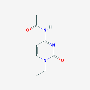 N-(1-Ethyl-2-oxo-1,2-dihydro-4-pyrimidinyl)acetamide