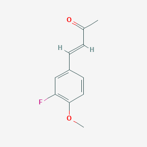 4-(3-Fluoro-4-methoxyphenyl)but-3-en-2-one