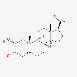 2-Hydroxy-4-pregnene-3,20-dione