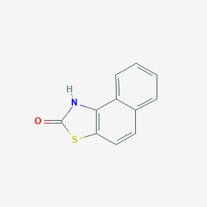 molecular formula C11H7NOS B012605 Naphtho[1,2-d]thiazol-2(1H)-one (9CI) CAS No. 109967-34-2