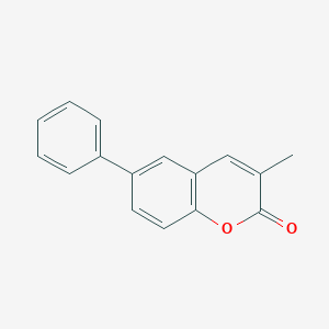 3-Methyl-6-phenyl-2H-1-benzopyran-2-one