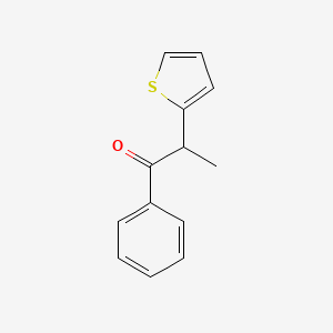 1-Phenyl-2-(thiophen-2-yl)propan-1-one