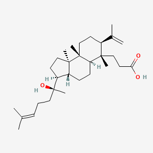 molecular formula C30H50O3 B1260506 Dammarenolic acid 