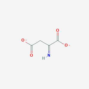 molecular formula C4H3NO4-2 B1260514 Iminoaspartate 