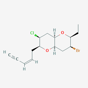 molecular formula C15H20BrClO2 B1260516 Laurendecumenyne B 