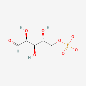 aldehydo-D-arabinose 5-phosphate(2-)