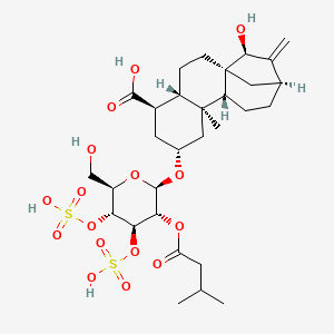 molecular formula C30H46O16S2 B1260534 Atractylic Acid CAS No. 1398-13-6
