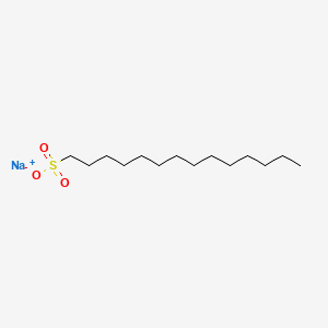 molecular formula C14H29NaO3S B1260554 Sodium 1-tetradecanesulfonate CAS No. 6994-45-2