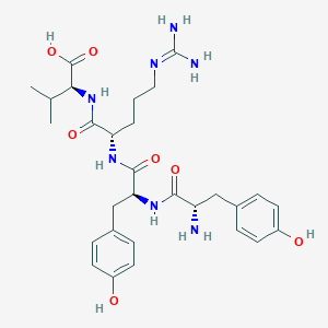 L-Tyrosyl-L-tyrosyl-N~5~-(diaminomethylidene)-L-ornithyl-L-valine