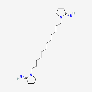 1,1'-(Dodecane-1,12-diyl)di(pyrrolidin-2-imine)