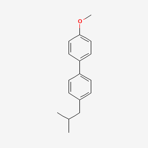 1,1'-Biphenyl, 4-methoxy-4'-(2-methylpropyl)-