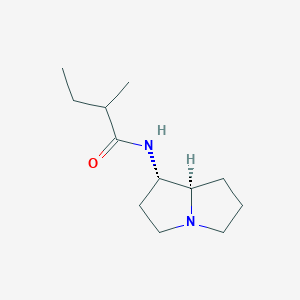 molecular formula C12H22N2O B1260573 Laburnamine 