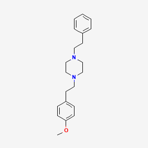 1-[2-(4-Methoxyphenyl)ethyl]-4-(2-phenylethyl)piperazine