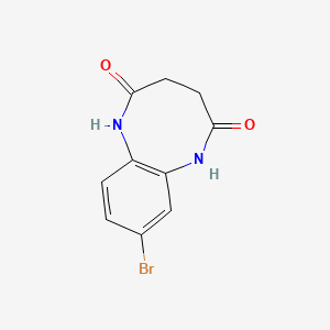 8-Bromo-1,3,4,6-tetrahydro-1,6-benzodiazocine-2,5-dione