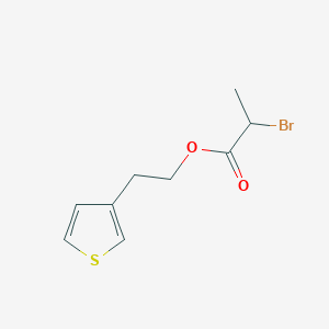 2-(Thiophen-3-yl)ethyl 2-bromopropanoate