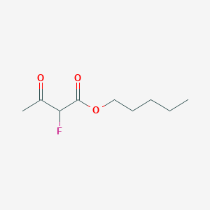 Pentyl 2-fluoro-3-oxobutanoate