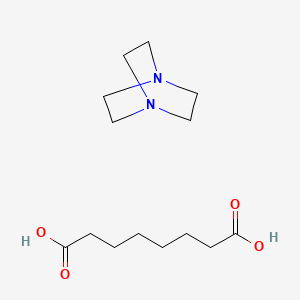 1,4-Diazabicyclo[2.2.2]octane;octanedioic acid