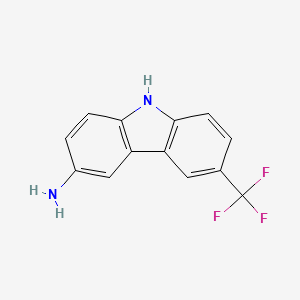 6-(trifluoromethyl)-9H-carbazol-3-amine