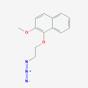 1-(2-Azidoethoxy)-2-methoxynaphthalene