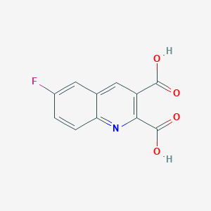 6-Fluoroquinoline-2,3-dicarboxylic acid