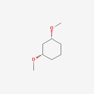 molecular formula C8H16O2 B1260607 cis-1,3-Dimethoxycyclohexane 