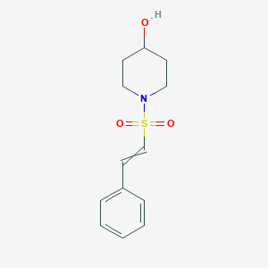 1-(2-Phenylethenesulfonyl)piperidin-4-ol