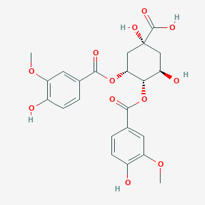 molecular formula C23H24O12 B1260612 伯基纳宾 A 