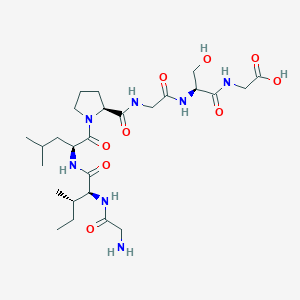 Glycyl-L-isoleucyl-L-leucyl-L-prolylglycyl-L-serylglycine