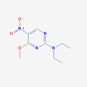 N,N-Diethyl-4-methoxy-5-nitropyrimidin-2-amine