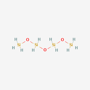 molecular formula H10O3Si4 B1260621 四硅氧烷 