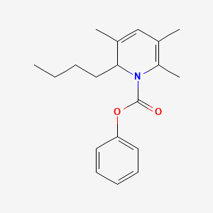 Phenyl 2-butyl-3,5,6-trimethylpyridine-1(2H)-carboxylate