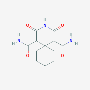 3-Azaspiro[5.5]undecane-1,5-dicarboxamide, 2,4-dioxo-